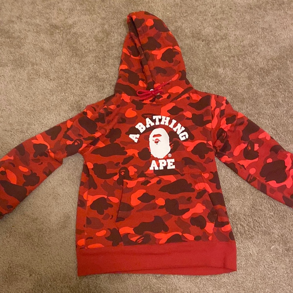 Red hoodie